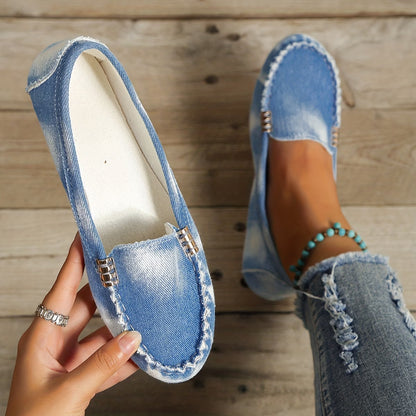 Mocassins plats souples et confortables pour femme