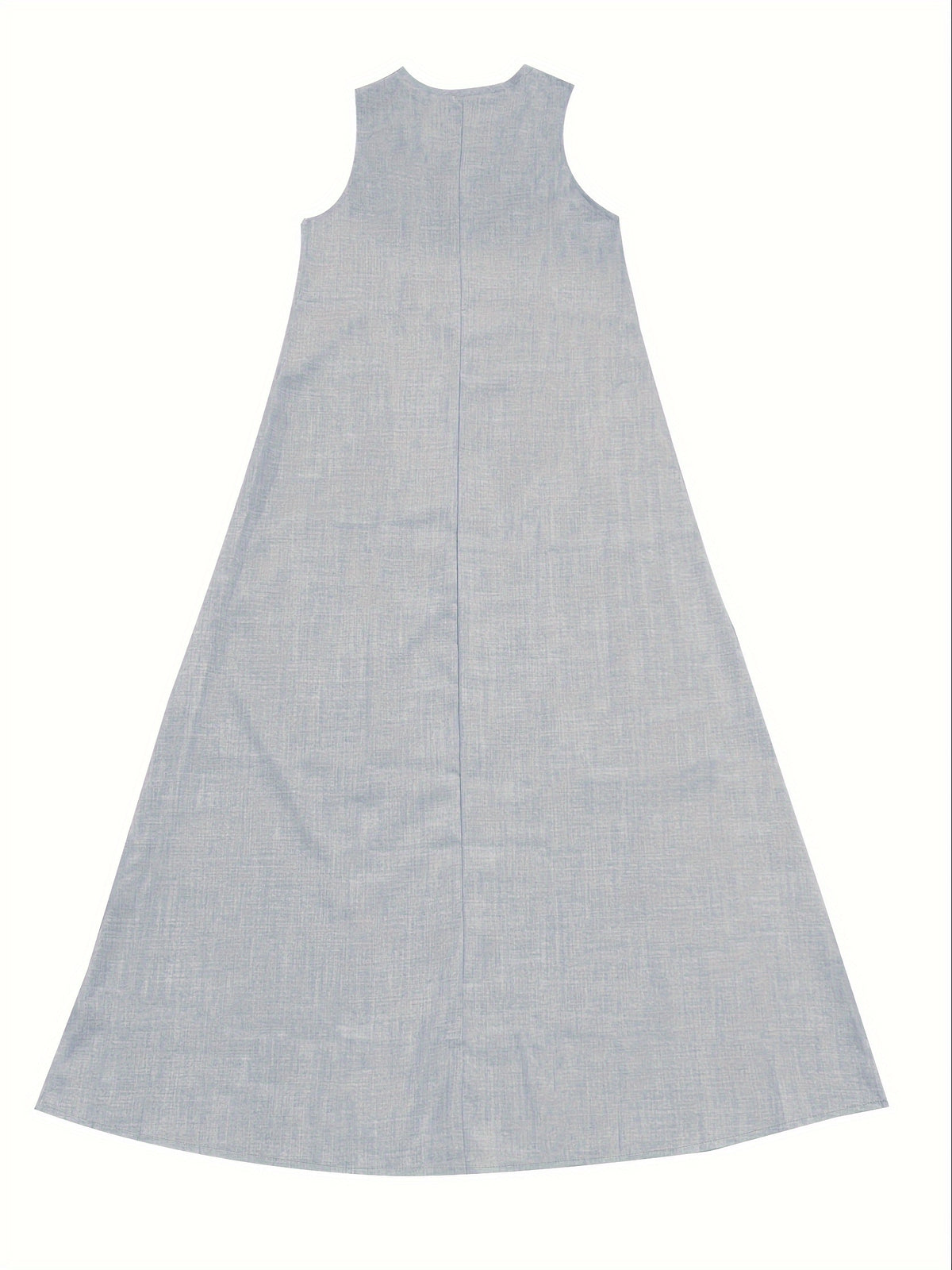 Robe Longue Fluide à Col V