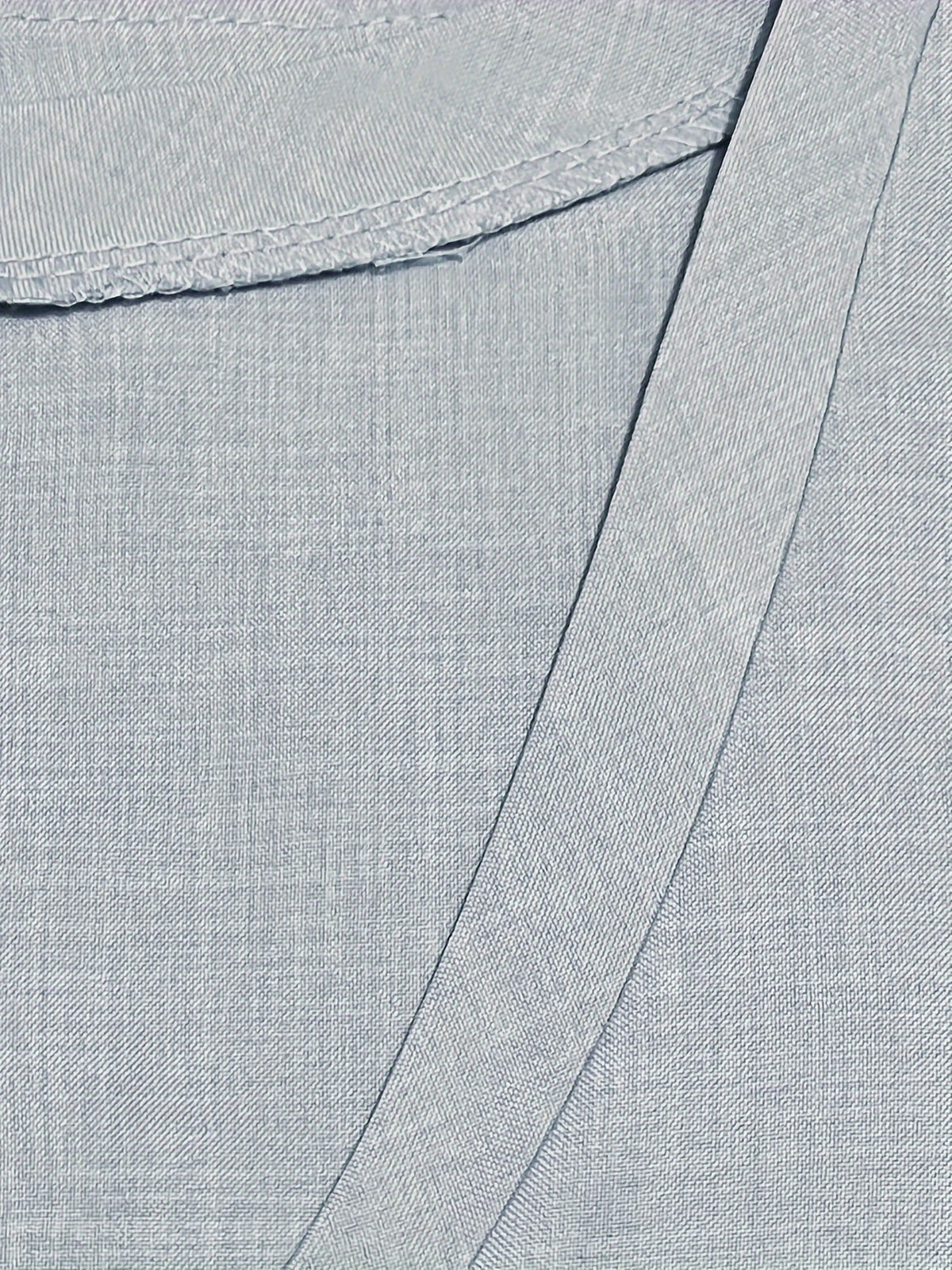 Robe Longue Fluide à Col V