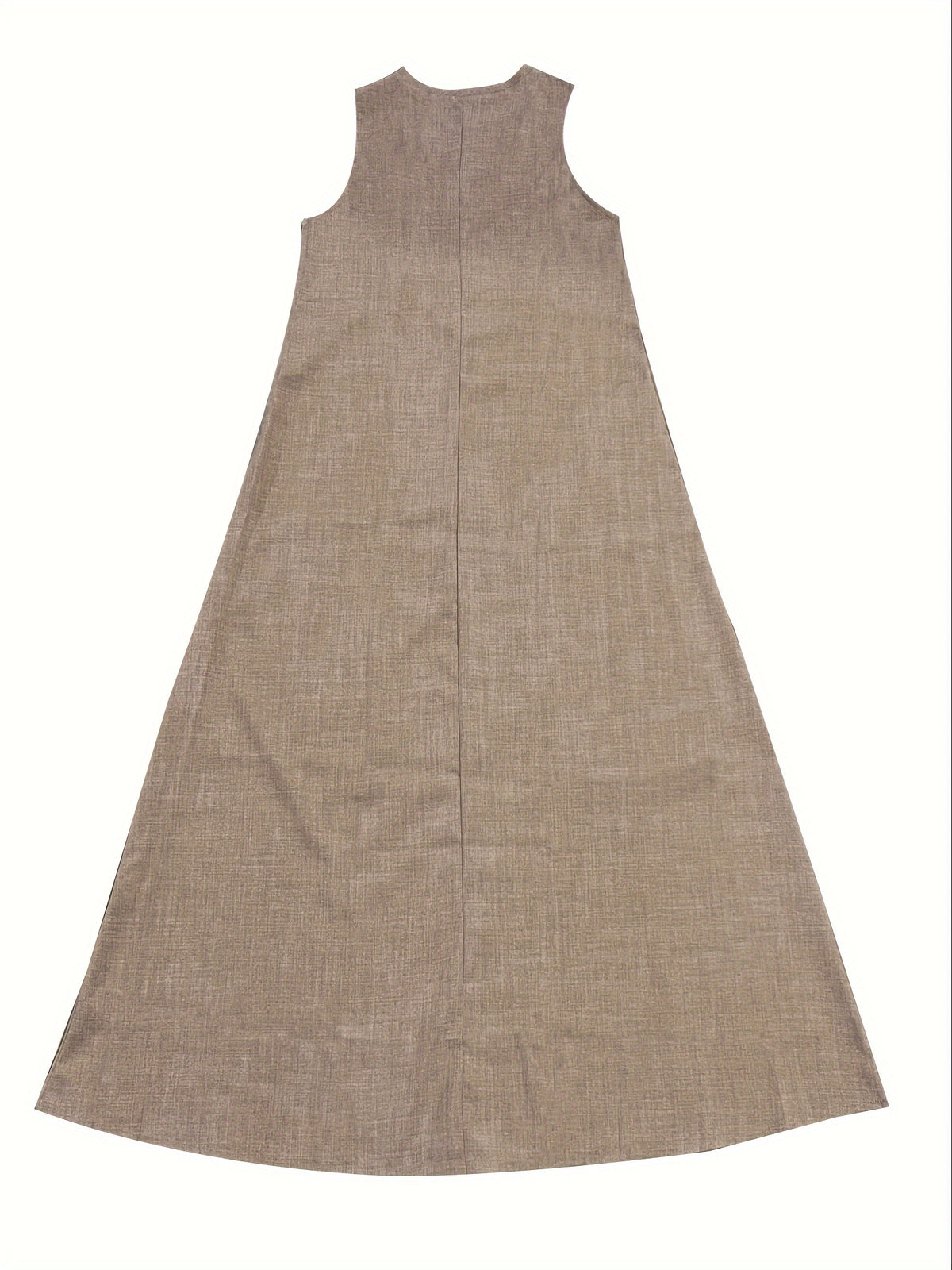 Robe Longue Fluide à Col V