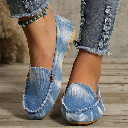 Mocassins plats souples et confortables pour femme