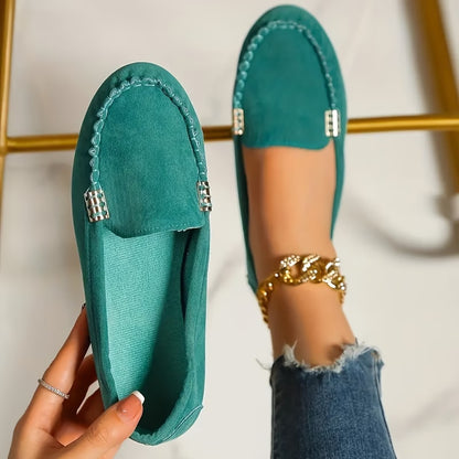 Mocassins plats souples et confortables pour femme